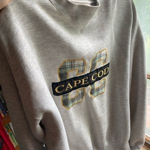 Cape Cod Embroidered Crew Neck